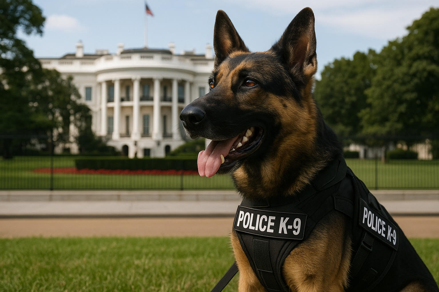 white house K9 security