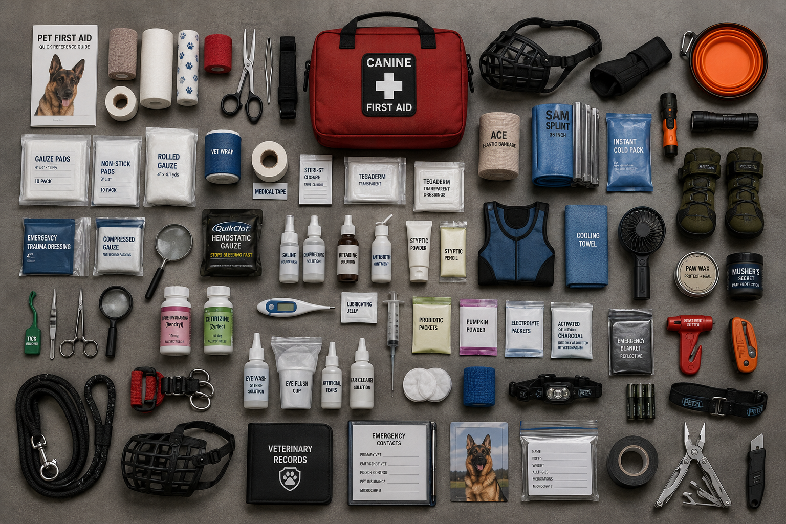 Dog First aid kit
